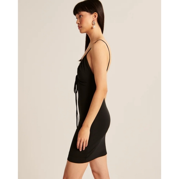 Abercrombie and Fitch Strappy Cutout Knit Mini Dress - Picture 4 of 10